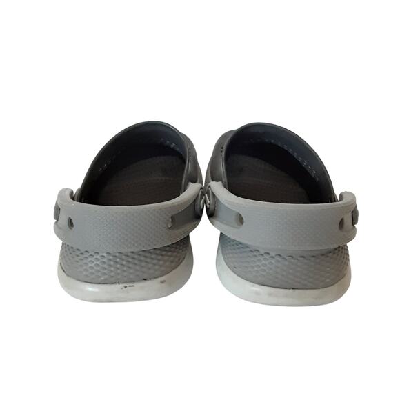 Crocs Literide 360 Clogs Kids 9 Black Slip On Water Shoes Comfort Summer Boys - Picture 5 of 10